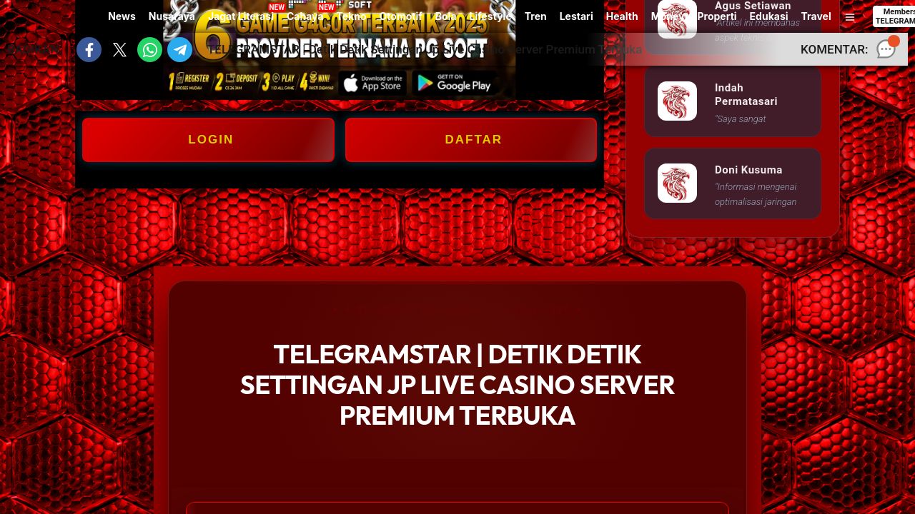 Screenshot of Telegramstar.net