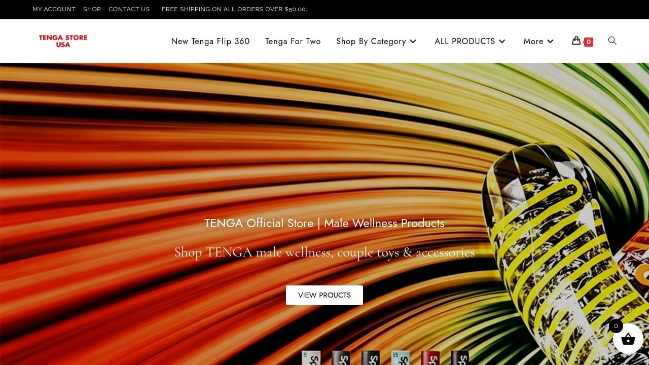 Screenshot of Tengacare.com