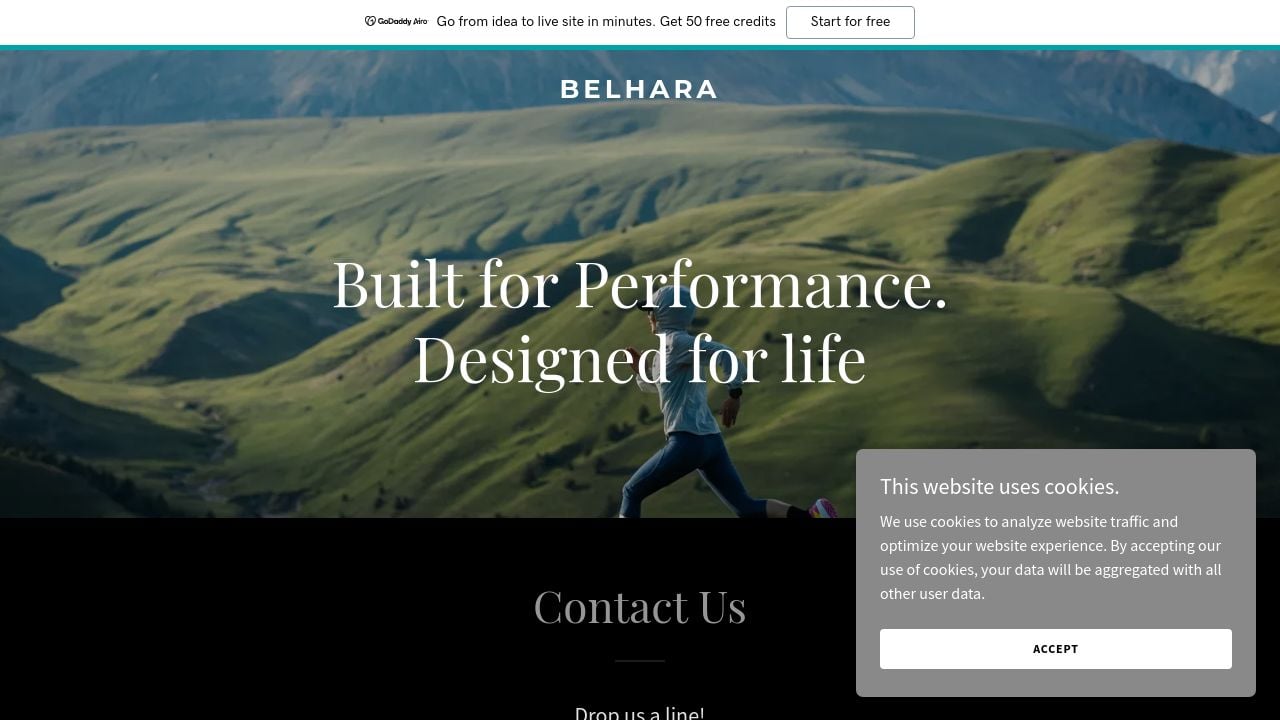 Screenshot of Thebelhara.com