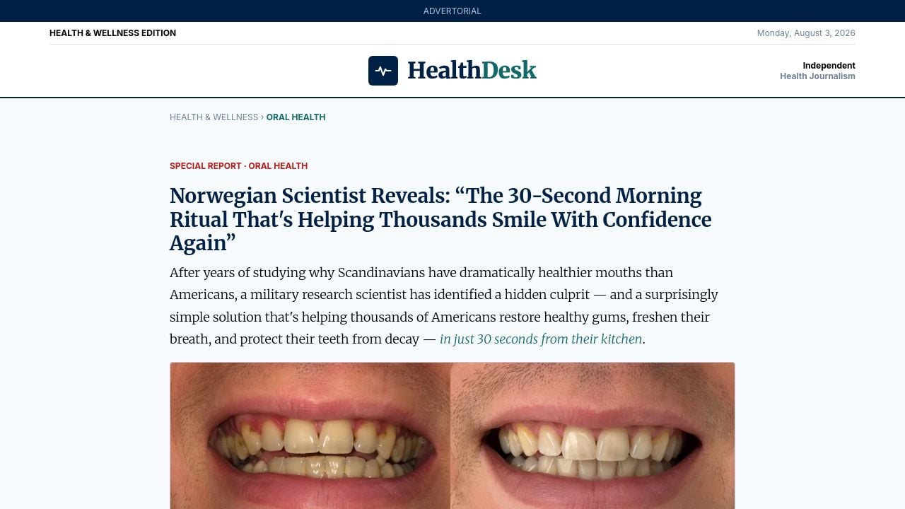 Screenshot of Thehealthdesk.co