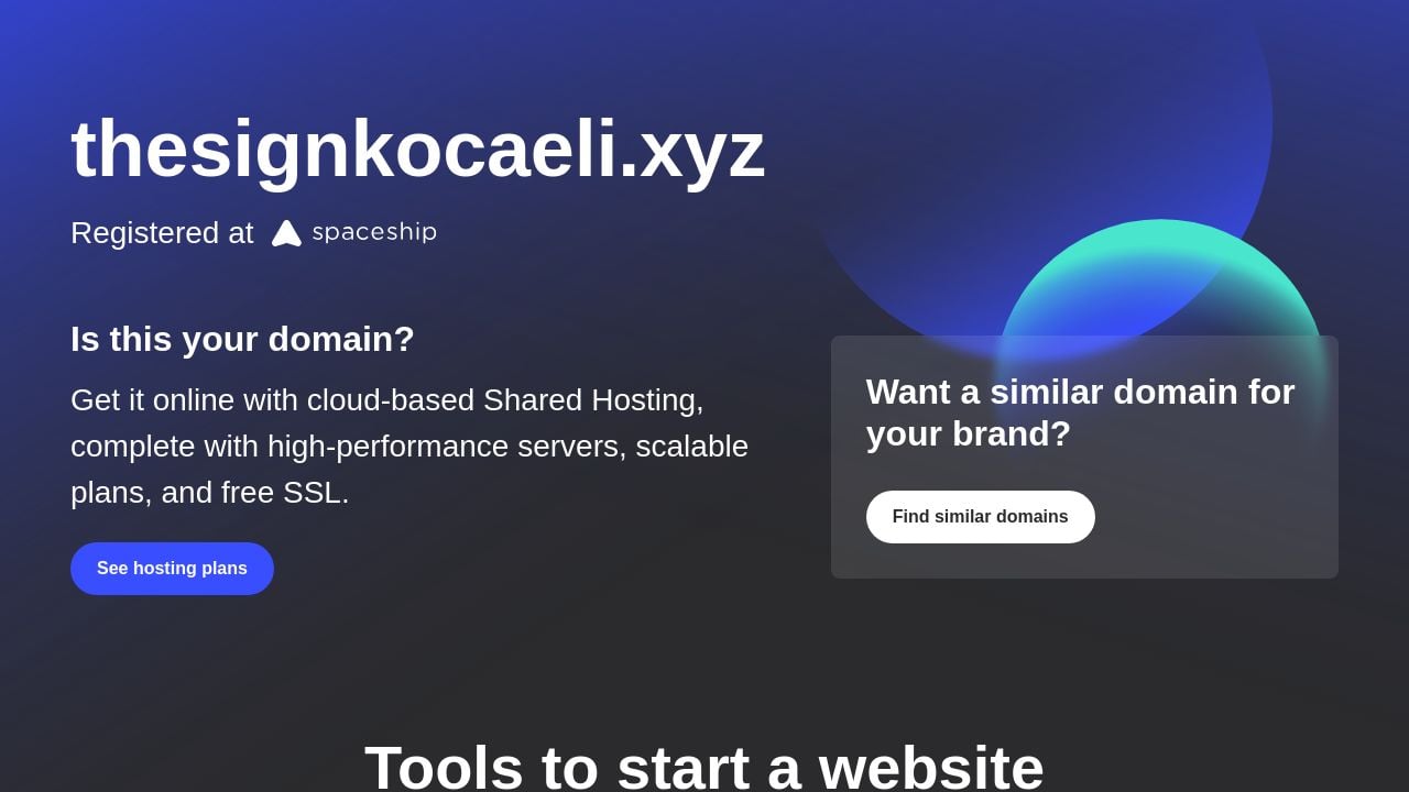 Screenshot of Thesignkocaeli.xyz