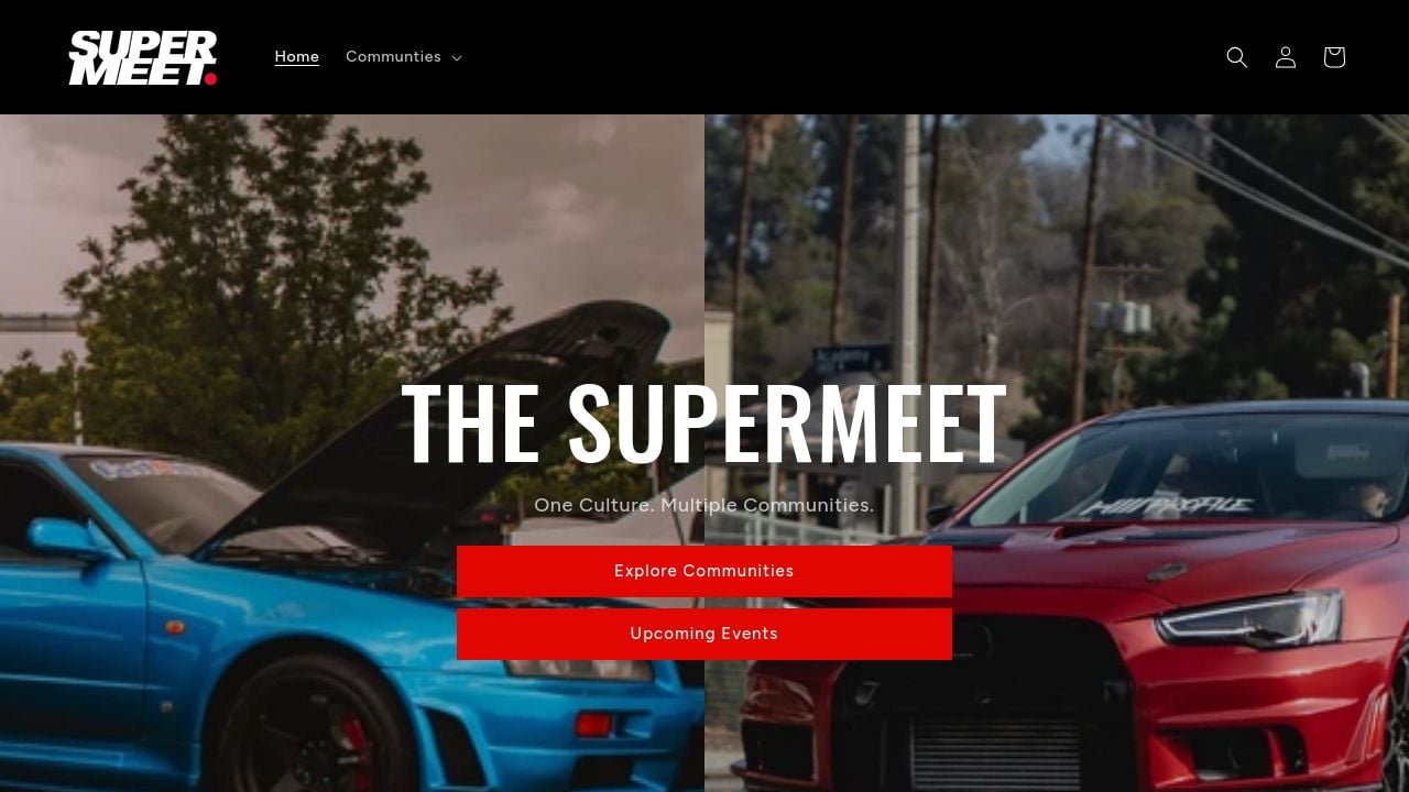 Screenshot of Thesupermeet.net