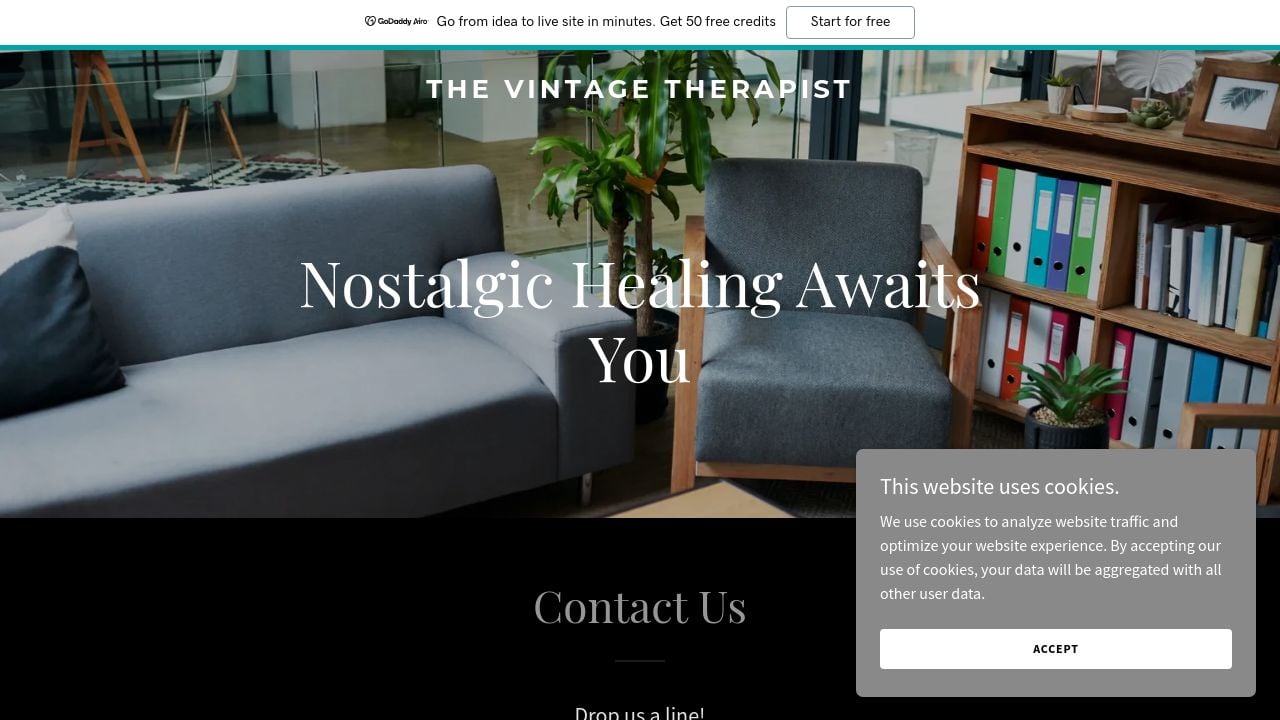 Screenshot of Thevintagetherapistca.com