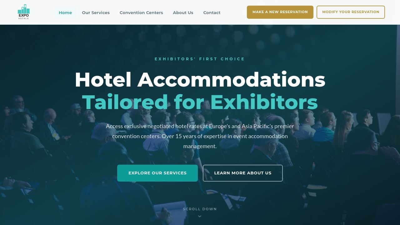 Screenshot of Thexpohotels.com