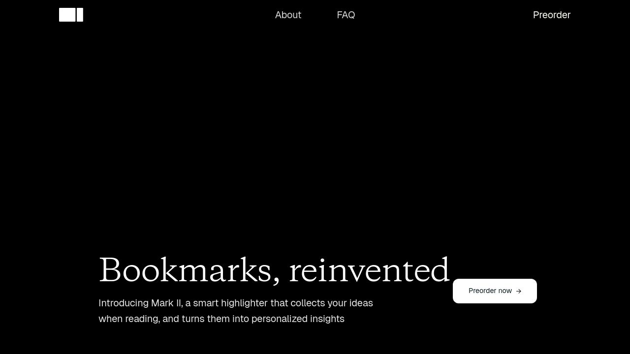 Screenshot of Thinkwithmark.com