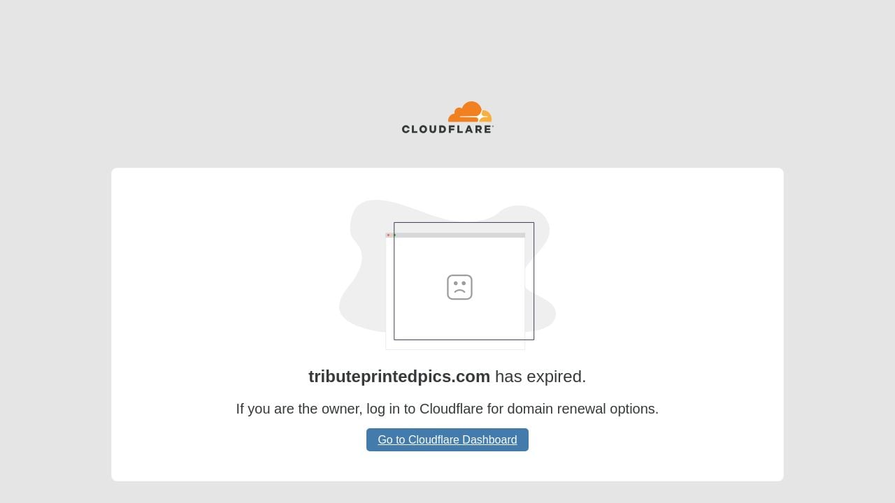 Screenshot of Tributeprintedpics.com