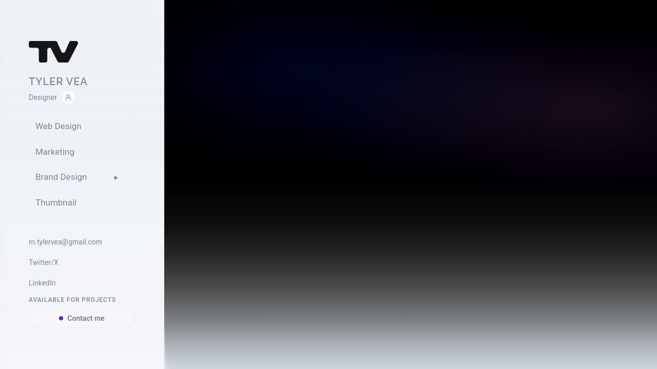 Screenshot of Tylervea.com