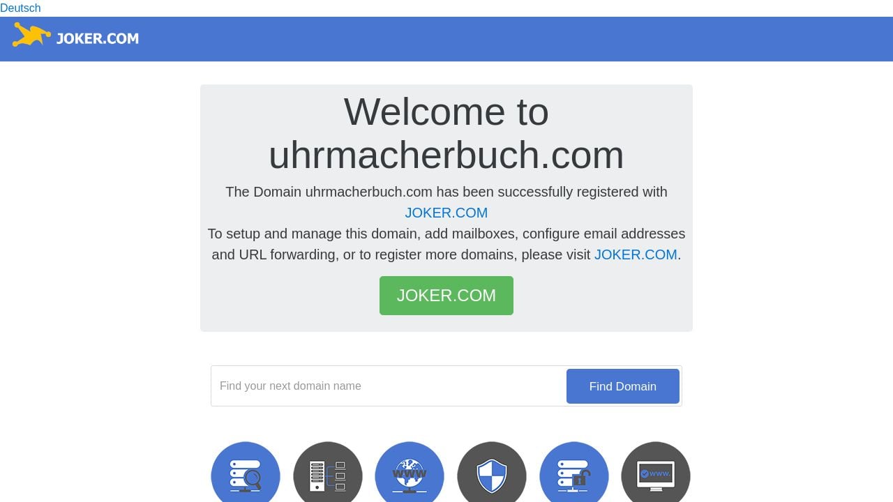 Screenshot of Uhrmacherbuch.com