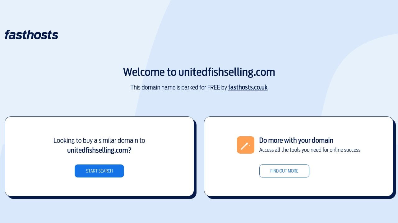 Screenshot of Unitedfishselling.com