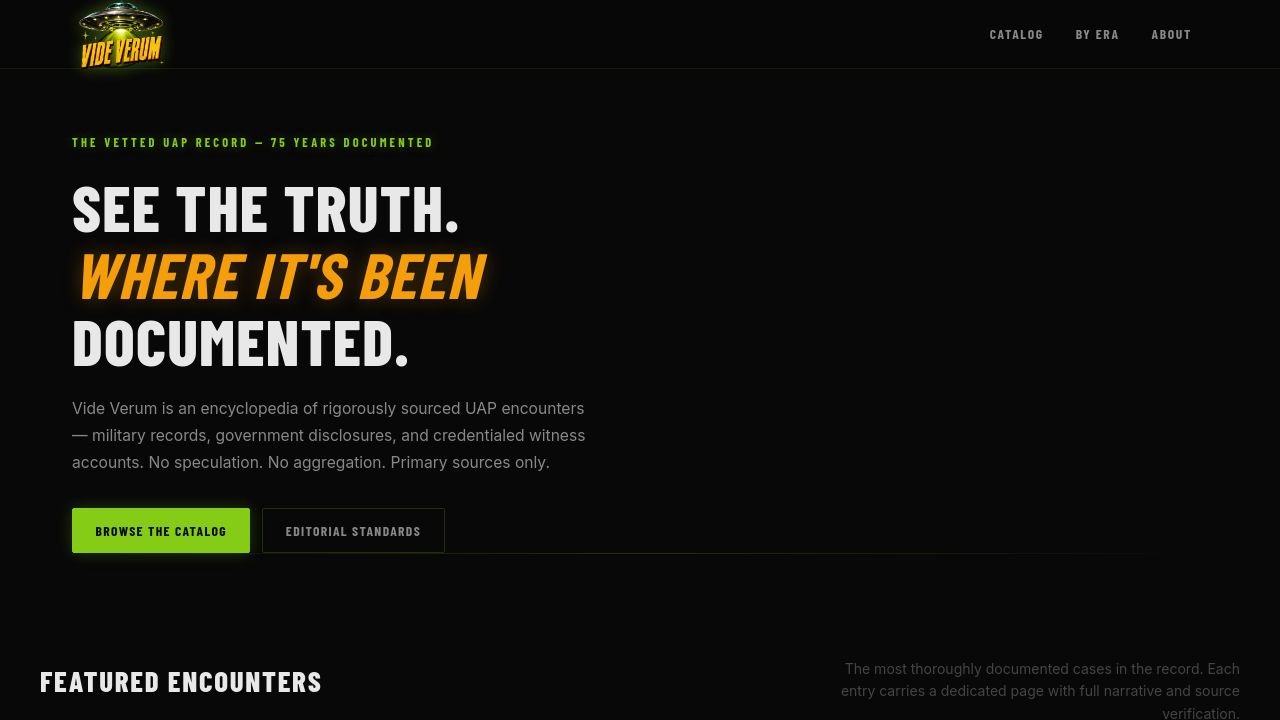 Screenshot of Videverum.com