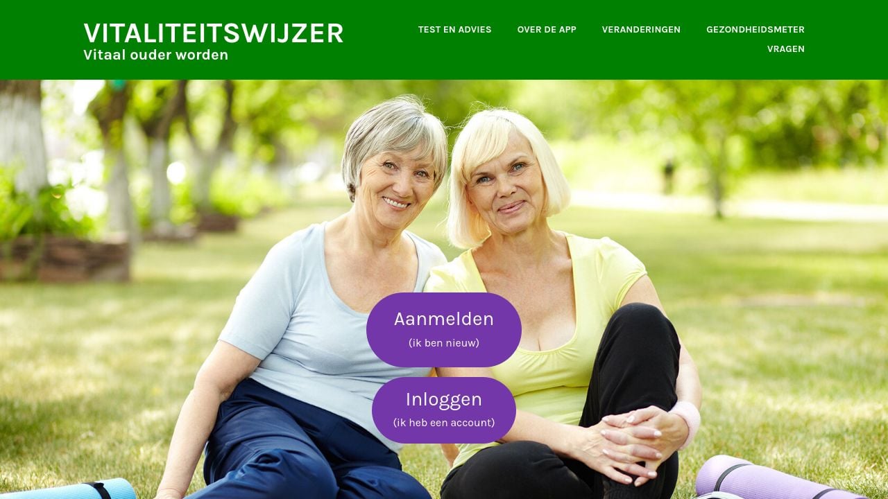 Screenshot of Vitaal.online