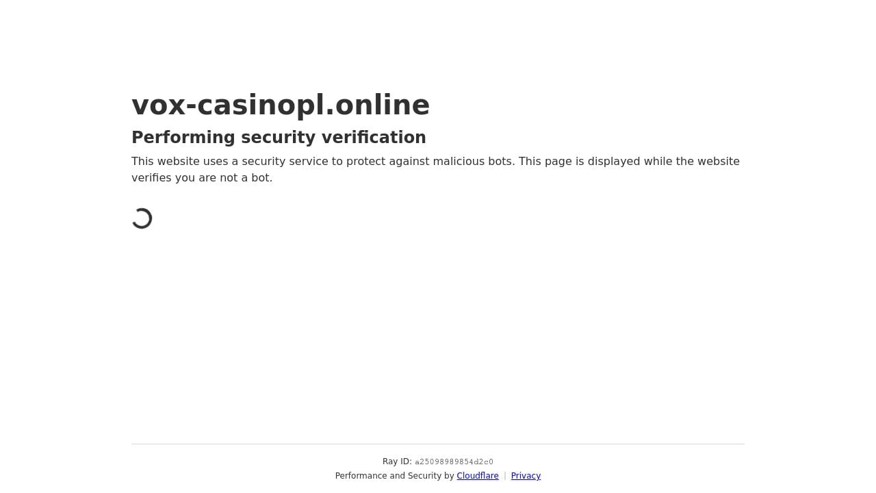 Screenshot of Vox-casinopl.online