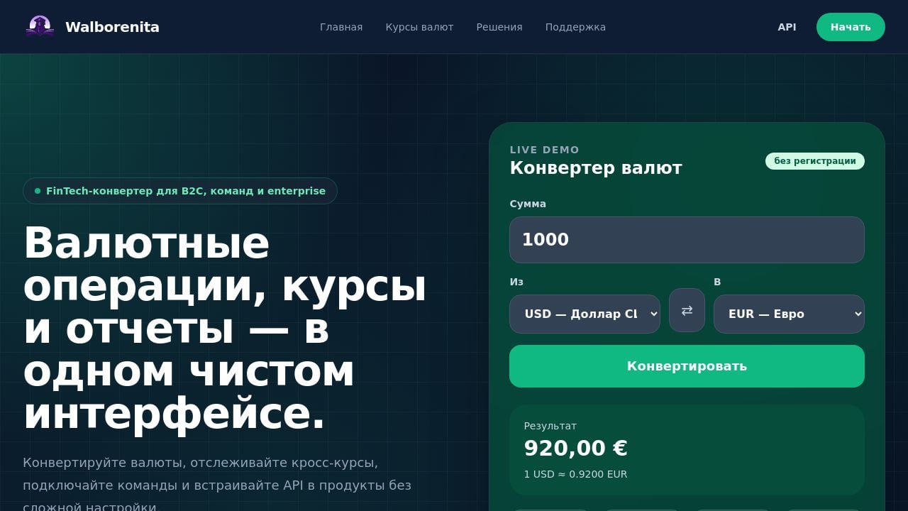 Screenshot of Walborenita.space