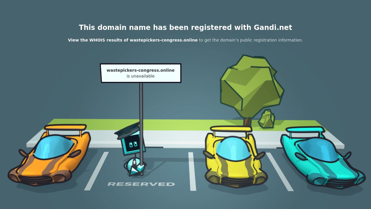 Screenshot of Wastepickers-congress.online