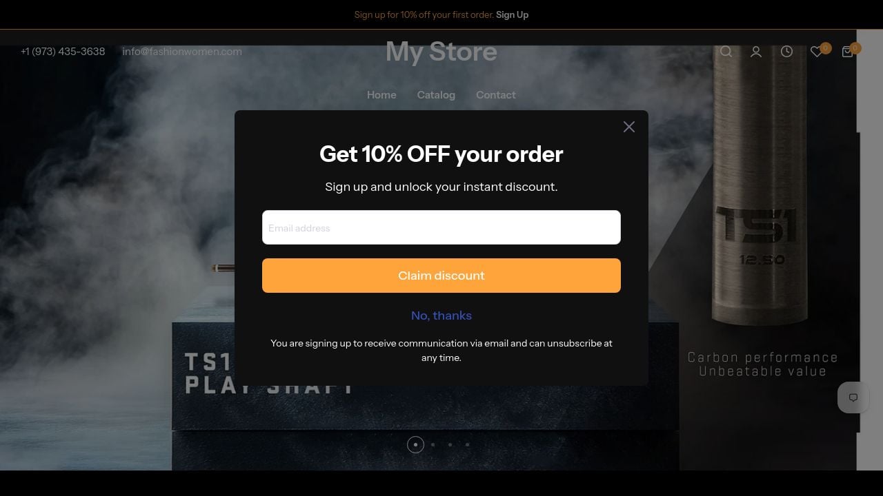Screenshot of Webilliards.com