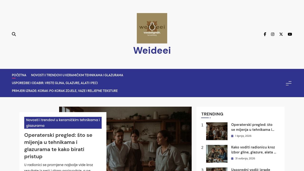 Screenshot of Weideeigmbh.com.de