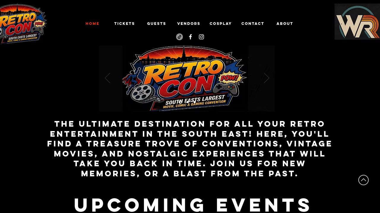 Screenshot of Wexfordretro.com