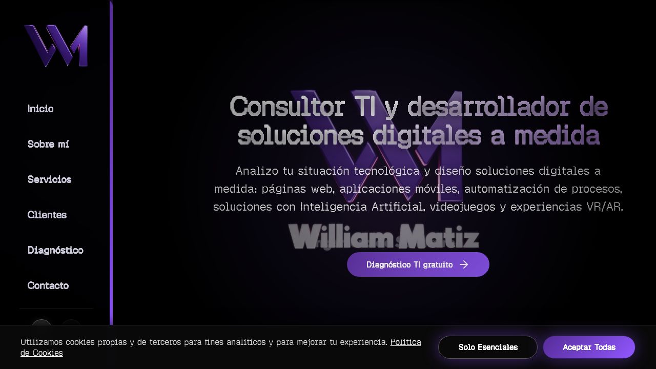 Screenshot of Wmatiz.dev