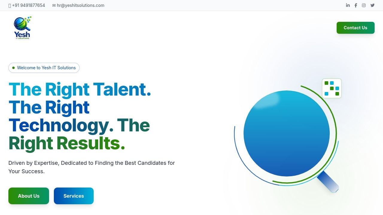 Screenshot of Yeshitsolutions.com