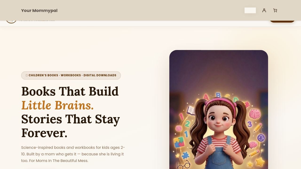 Screenshot of Yourmommypal.com