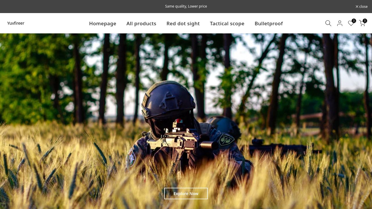 Screenshot of Yuvfireer.cn