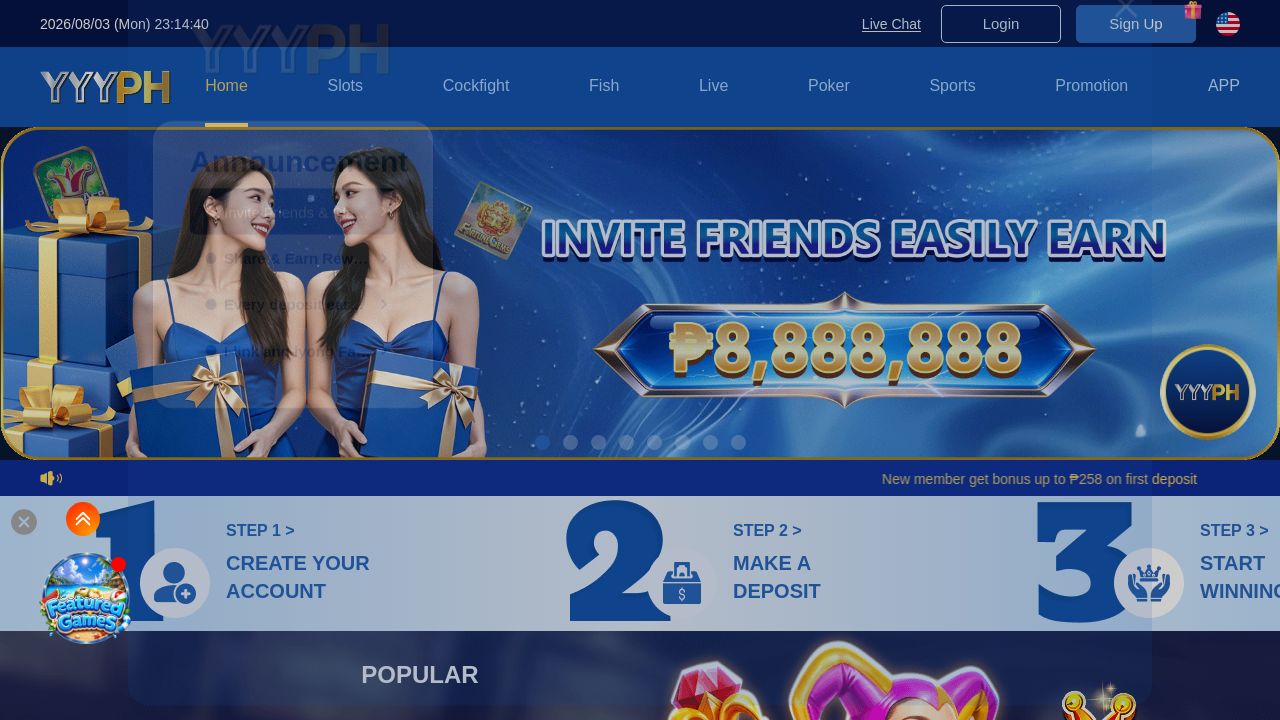 Screenshot of Yyyph1.com