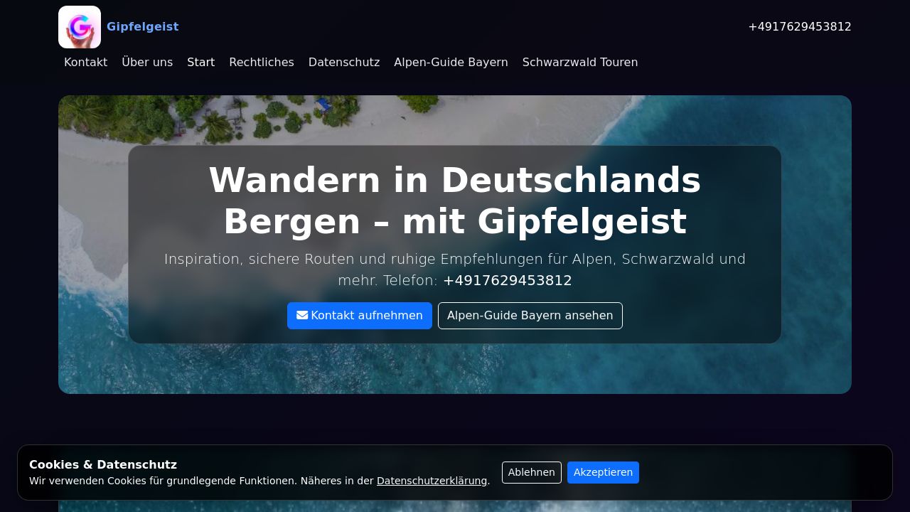 Screenshot of Zeitstrom.site