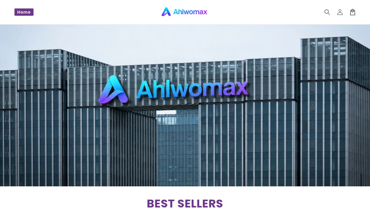 Screenshot of Ahlwomax.com