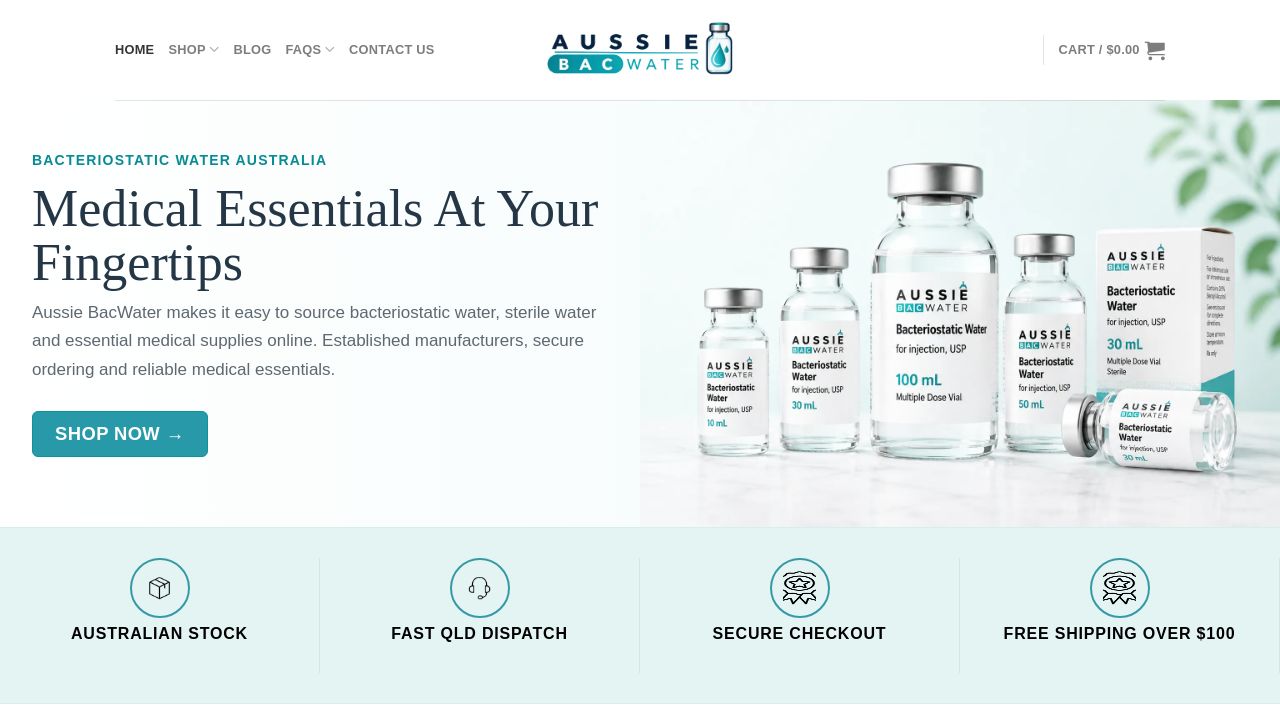 Screenshot of Aussiebacwater.com.au