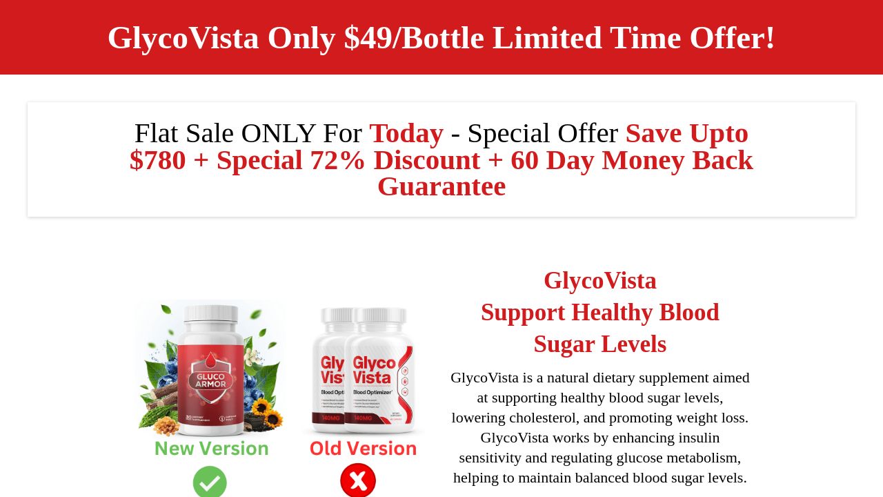 Screenshot of Glycovista.net
