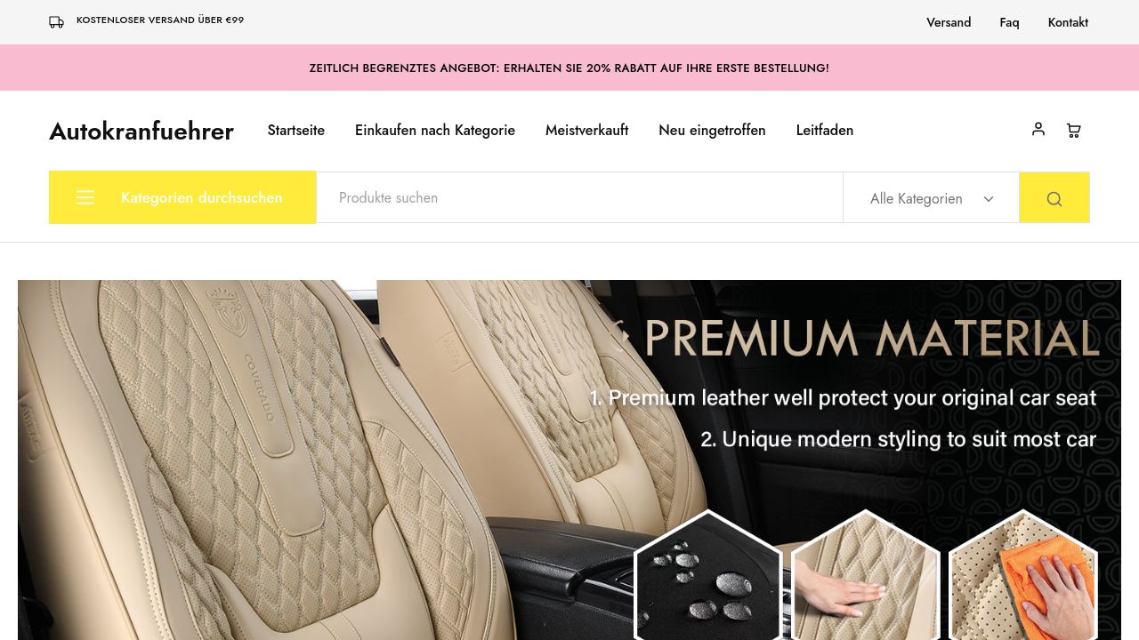 Screenshot of Autokranfuehrer.de