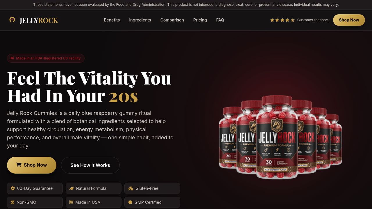 Screenshot of Myjellyrock.com